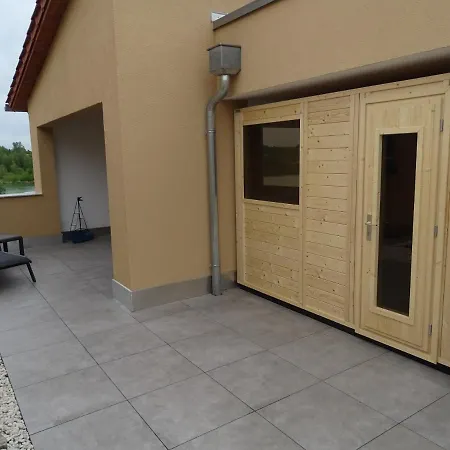 Feriendomizil Am Stoermthaler See, Lagovida, Leipziger Neuseenland, Grosspoesna, Privatstrand Exterior photo