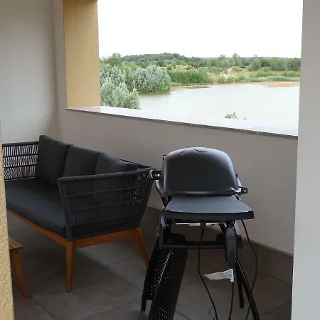 Feriendomizil Am Stoermthaler See, Lagovida, Leipziger Neuseenland, Grosspoesna, Privatstrand Exterior photo