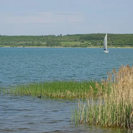 Feriendomizil Am Stoermthaler See, Lagovida, Leipziger Neuseenland, Grosspoesna, Privatstrand Exterior photo