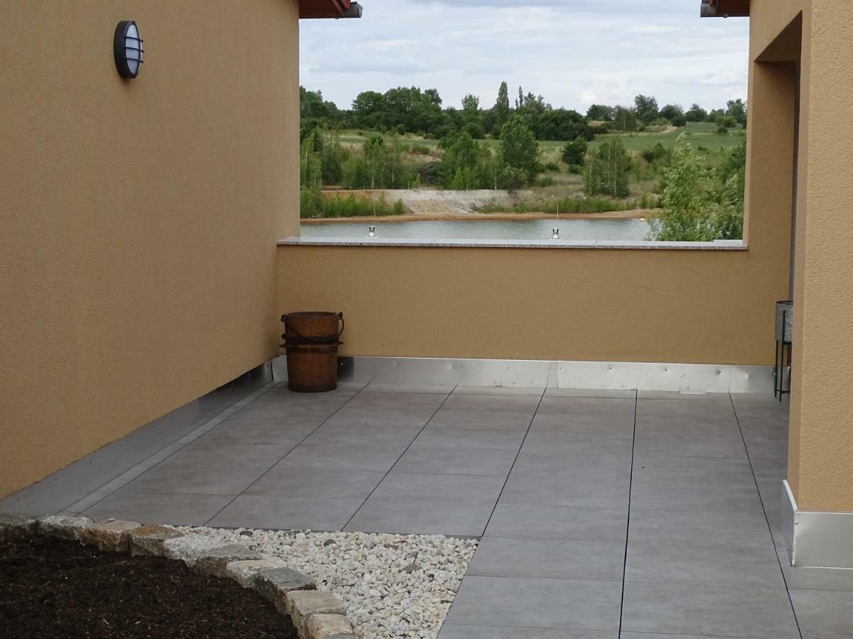 Apartment Feriendomizil Am Stoermthaler See, Lagovida, Leipziger Neuseenland, Grosspoesna, Privatstrand