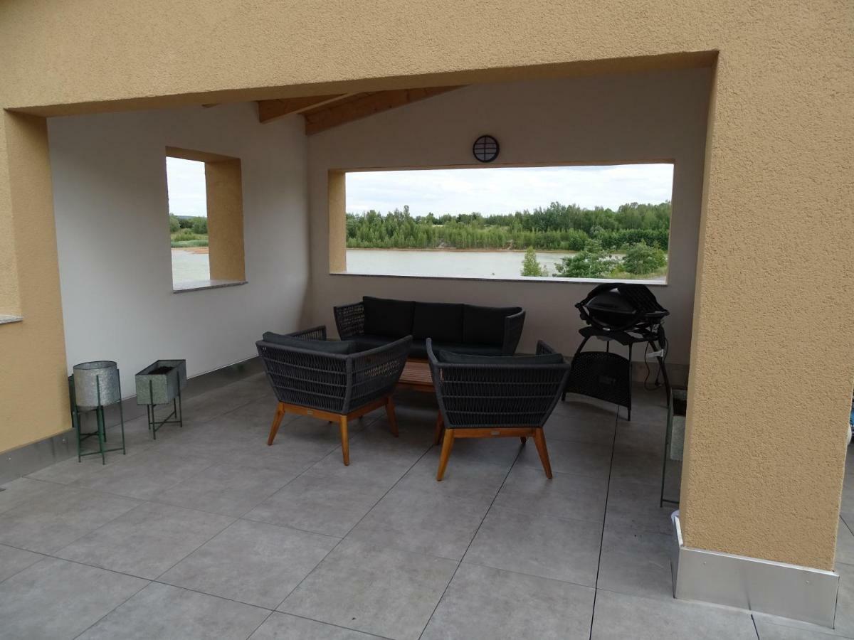 Feriendomizil Am Stoermthaler See, Lagovida, Leipziger Neuseenland, Grosspoesna, Privatstrand * Grosspoesna